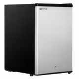 Mini congelator - 440 mm - 60 litri - cu 1 ușă solidă - negru