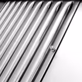 Wandafzuigkap RVS - 700mm diep - 800mm - zonder motor - met 1 labyrintfilter en verlichting