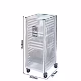 CAMBRO | Abdeckung aus Vinyl - für CAMSHELVING® Wagen 18x GN 2/1