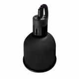 Ohřevná lampa - 275 W - Ø 175 mm - černá