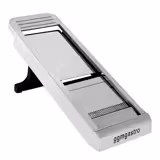 Mandoline Slicer - with 3 Attachments & Ripple‑Cut Blade - Stainless Steel
