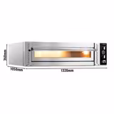 Horno de pizza 9x 30 cm (profundo)