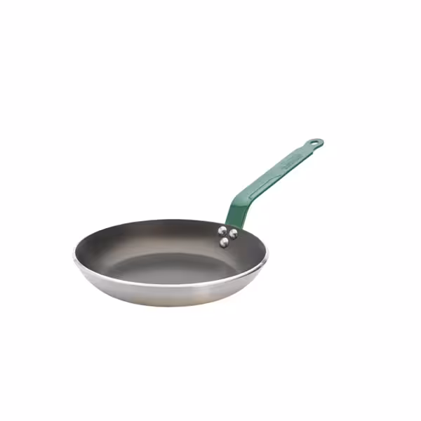 DE BUYER | CHOC RESTO INDUCTION - مقلاة - بمقبض أخضر - قطر 240 مم - HACCP