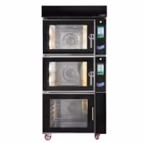 Forno de ar quente para padaria - Touch - 2 câmaras de cozedura - 5x EN 600x400 - incl.