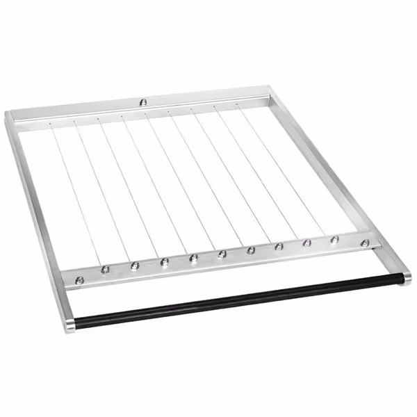 Frame voor dubbele praline snijder - draadafstand: 60 mm