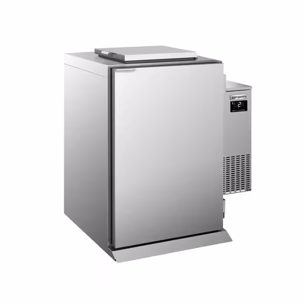 Biojäteastioiden jäähdytyskaappi - 1x 120 l - Koneikko oikealla