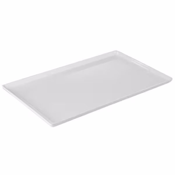 (6 pcs) GN 1/1 Gastronorm Tray - FLOAT - Melamine - 530x325mm - Height: 30mm - White