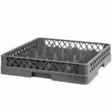 Cesta lavavasos 1/1 - 500x500mm - 16 compartimentos - gris - adecuada para ARU16N