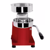 Hamburgerpers handmatige - Ø 150mm - RVS - rood