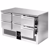Kühltisch PREMIUM - 1370x700mm - 6 Schubladen