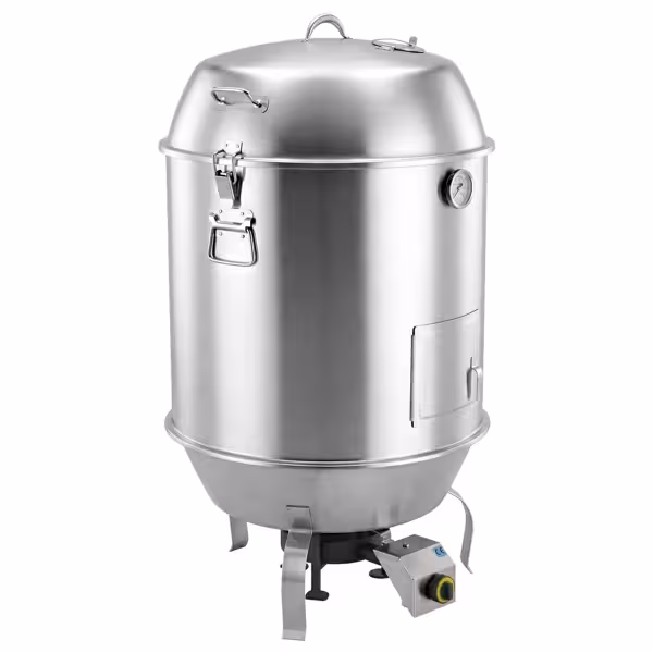 Gas Eendenoven - 10kW - 835x835x1410mm - RVS - voor tot 15 eenden van 1,5kg