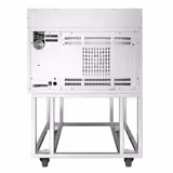 Elektrisch Bakkerij heteluchtoven met stoomfunctie - Touchscreen - 5x EN 600x400 - Zwart - met geïntegreerde rijskast - incl. onderstel - zonder platen