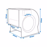Commercial centrifugal fan - 7000 m³/h - for air boxes