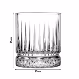 (12 Stück) Allzweck Trinkglas - ELYSIA - 210 ml - Transparent