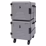 Thermobox - Frontlader - GN 2/1 - 2x180 Liter - verwarmd - voor 24x GN 2/1