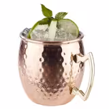Moscow Mule Mug – Copper Finish - With Handle - Stainless Steel - 500ml