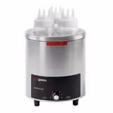 Sausverwarmer - 550W - voor 3 knijpflessen - incl. flessen