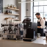 Mousseur à lait - 1,8L - Écran OLED - Noir