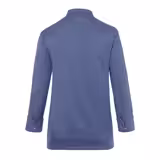 (6 Stück) KARLOWSKY | Damenkochjacke Jeans-Style - Vintage Blue - Größe: 44