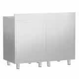 Armoire de travail PREMIUM pour machine à café filtre - 1200x600mm - avec dosseret - 4 portes battantes