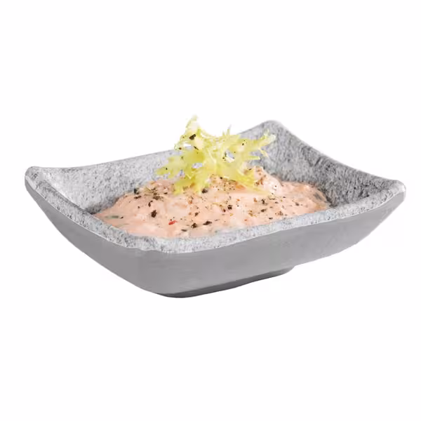 (24 adet) Ramekin (Sos Kasesi) - ELEMENT - Melamin - 30ml - 90x70mm - Gri