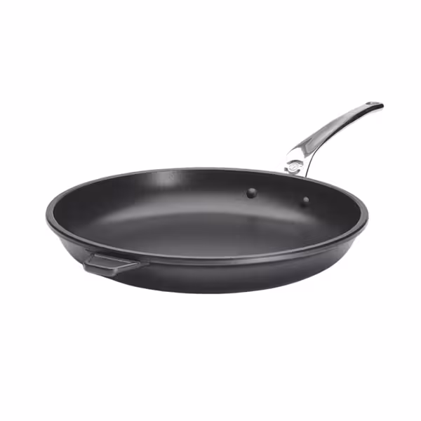DE BUYER | CHOC EXTREME - Gegoten aluminium pan - met roestvrij stalen gegoten handvat - Ø 320mm