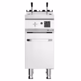 Gaz Mașină de fiert paste - linia 700 - 18 litri - 10,5 kW - cu robinet de scurgere - dulap (bază) cu 1 ușă - Giuseppe 700