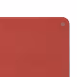 Planche à découper avec rigole à jus - 300x500mm - Épaisseur: 20mm - Conforme HACCP - PEHD 500 - Rouge