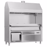 Charcoal Grill - 1760mm - 4 grill grates
