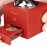 (6 pieces) PEUGEOT | LE MOULIN D'OLIVIER ROELLINGER - Pepper/Spice Mill - Chili Red - Height: 130mm