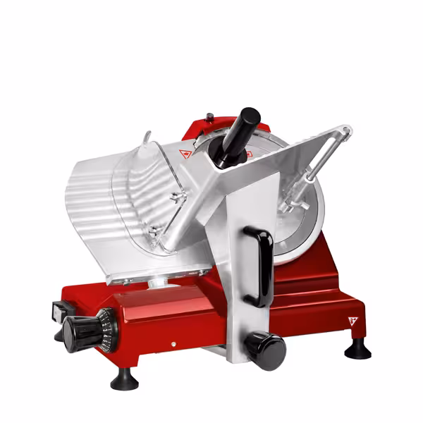 Krajalnica - 150W - Noże: Ø 250mm - Kolor Czerwony