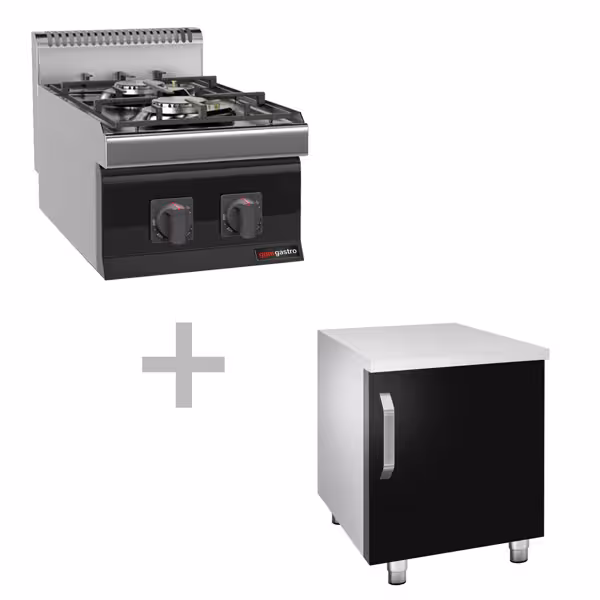 Kaasuliesi - 10 kW - 2 poltinta - sis. alakaapin 1 ovella