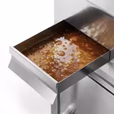 Commercial Electric Griddle - 4.5kW - Smooth Plate - Cooking area: 395x500mm - with Cabinet Base - 1 Door