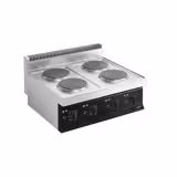 Elektrisch fornuis - Mario 700 - 800x700x430mm - 20,0 kW - 4 platen rond