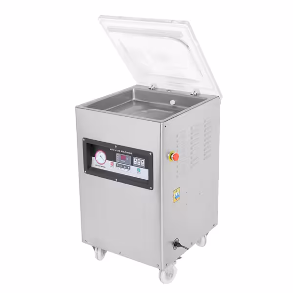 Pakowarka próżniowa komorowa - 20m³/h - 900W - Sterowanie cyfrowe - Stacjonarna
