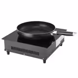 Bänkmodell Induktionsspis - 3,5 kW - för inbyggnad - 360x380x125 mm