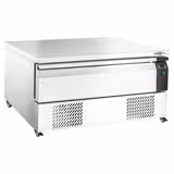 Commercial Undercounter Fridge Freezer - Dual Temperature [-22 to +8°C] - 1230mm - 1 Drawer - 2x GN 1/1 - incl. Chip Scuttle