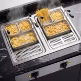 Commercial Electric Drop-in Pasta Cooker – 13+13 L – 15 kW