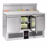 Saladette Mini PREMIUM - 1368x700mm - 3-deurs - voor 8x GN 1/6