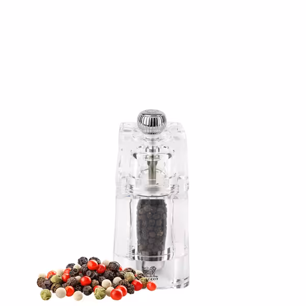 (6 pieces) PEUGEOT | CHAUMONT - Pepper Mill - Acrylic - Height: 110mm