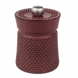 (6 stuks) PEUGEOT BALI FONTE - Pepermolen - Gietijzer - Rood - Hoogte: 80mm