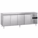 Frysbänk ECO - 2230x700mm - 553 l - Fläktkyla - GN 1/1 - med 4 dörrar - R290