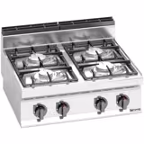 Fourneau à gaz – 21,5 kW – 4 brûleurs