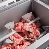 Impastatrice per carne - 50kg - 1,5kW - inversione di marcia - vasca ribaltabile - da pavimento - trifase