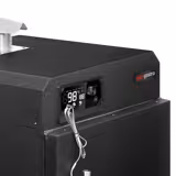 Forno affumicatore - Professionale - Digitale - con 4 ripiani - su ruote - Nero