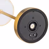 Tischleuchte - ALVA - dimmbar in 3 Stufen - Ø 80mm - Gold