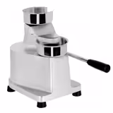 Manuelle Hamburgermaschine - Ø 100 mm - Silber