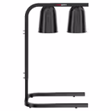 Commercial Heated Gantry with 1 Heat Lamp - 453x360mm - 500W - Single Tier - height-adjustable - Black