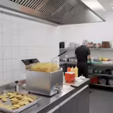 Commercial Electric Deep Fryer - 12 L - 3,25 kW - with Drain Tap