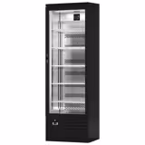 Drankenkoelkast - 600mm - 280L - 1 glasdeur - LED-interieurverlichting - zwart